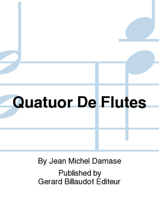 Book cover for Quatuor De Flutes