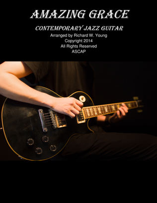Book cover for Amazing Grace- Contemporary Jazz Guitar