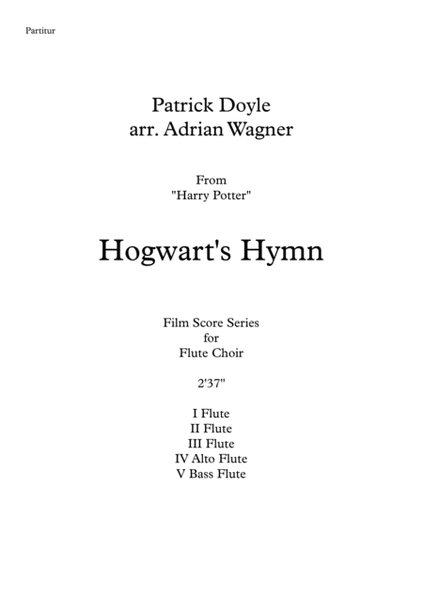 Harry Potter "Hogwart's Hymn" Flute Choir arr. Adrian Wagner image number null