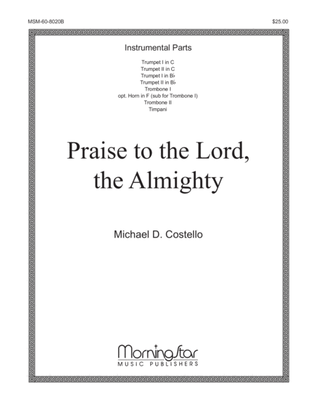 Book cover for Praise to the Lord, the Almighty (Downloadable Instrumental Parts)