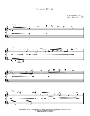 Weird Birds (DELTARUNE - Piano Sheet Music)