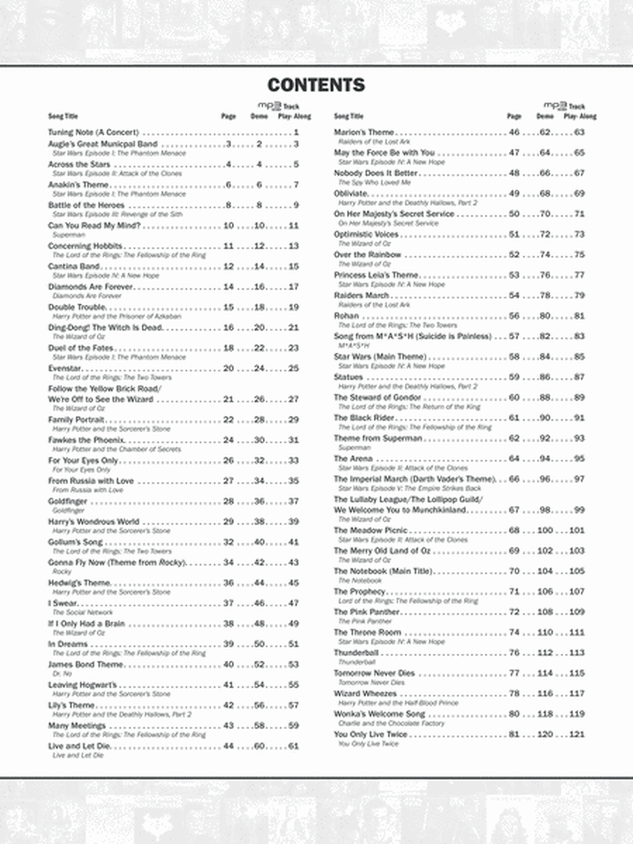 Ultimate Movie Instrumental Solos for Strings image number null