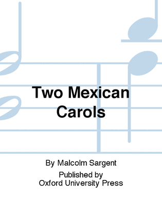Book cover for Two Mexican Carols