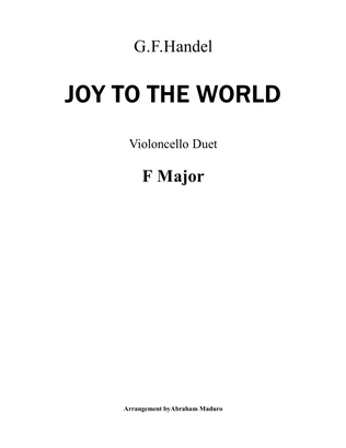 Book cover for Joy To The World Violoncello Duet