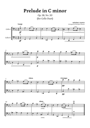 Prelude Op. 28, No. 20 (Cello Duet) - Frédéric Chopin