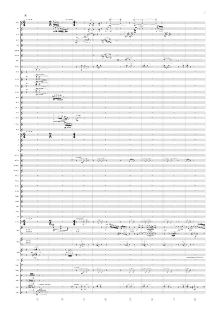 Symphonie de l Espace (Symphony of Space) - 5.De revolutionibus orbium celestum - SCORE