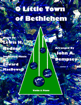 Book cover for O Little Town of Bethlehem (Violin and Piano)
