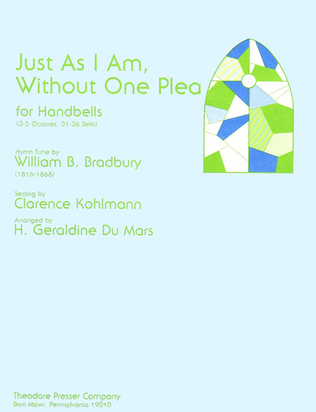 Book cover for Just As I Am, Without One Plea