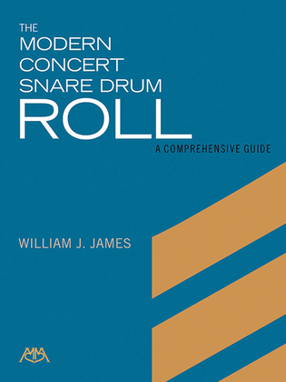 Book cover for The Modern Concert Snare Drum Roll