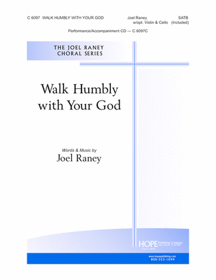 Book cover for Walk Humbly with Your God