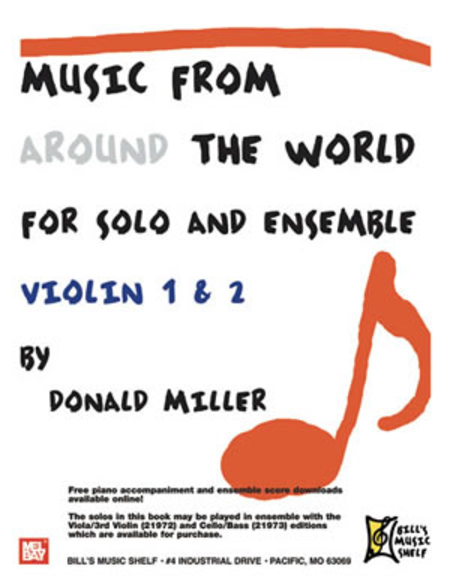 Music From Around The World For Solo and Ensemble