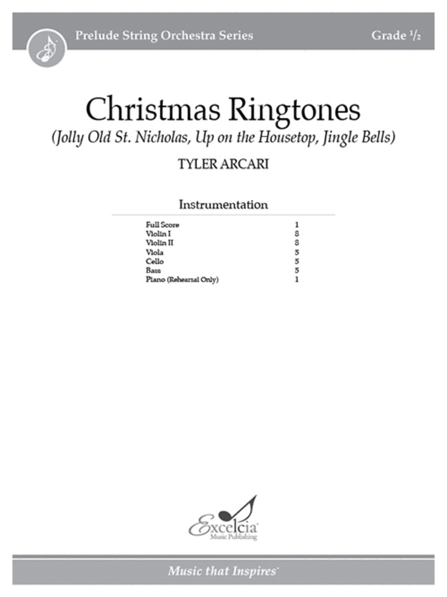 Christmas Ringtones- Full Score image number null