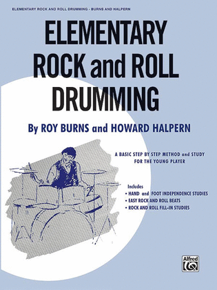 Book cover for Elementary Rock and Roll Drumming