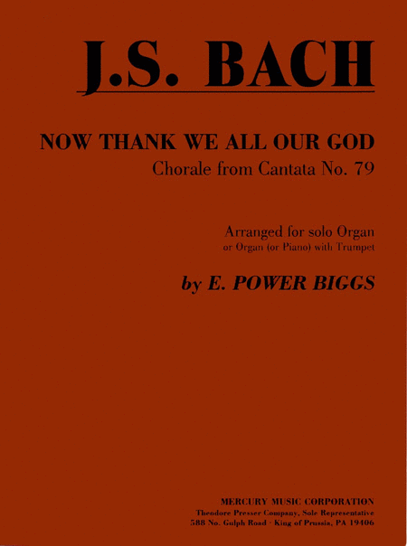 Johann Sebastian Bach: Now Thank We All Our God