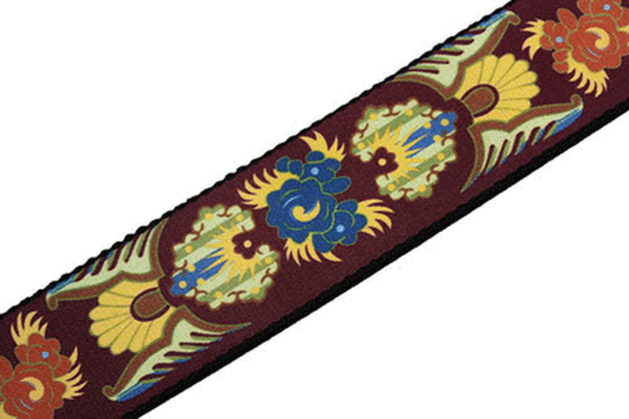 Polyester Guitar Strap – Floral