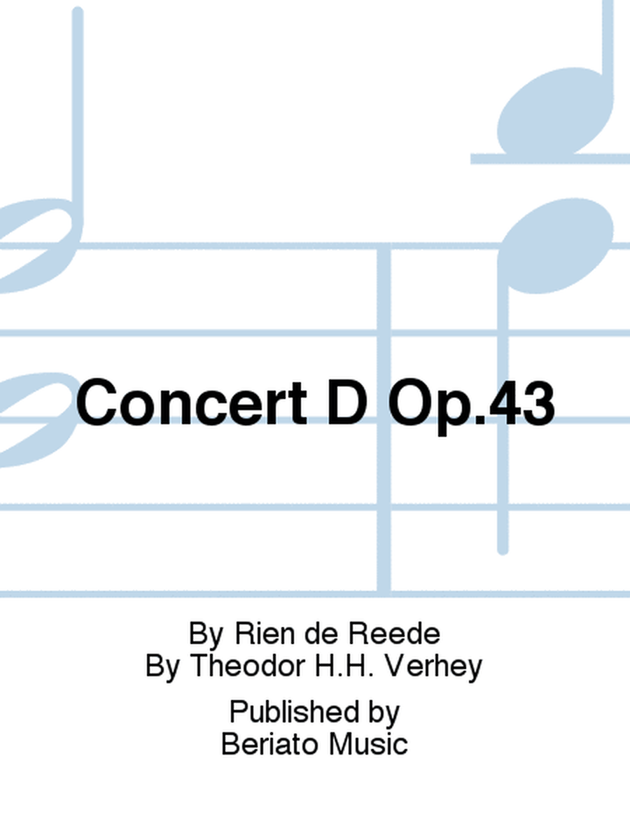 Concerto No.1 d-minor Op.43