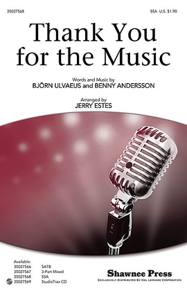 Book cover for Thank You for the Music