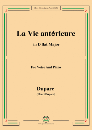 Book cover for Duparc-Soupir in c minor