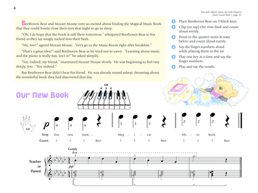 Music for Little Mozarts Recital Book, Book 1