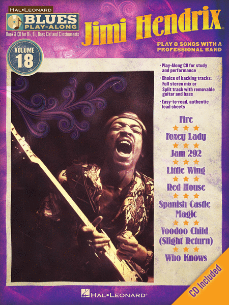 Jimi Hendrix (Blues Play-Along Volume 18)