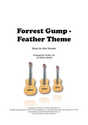 Book cover for Forrest Gump - Main Title (Feather Theme) from the Paramount Motion Picture FORREST GUMP