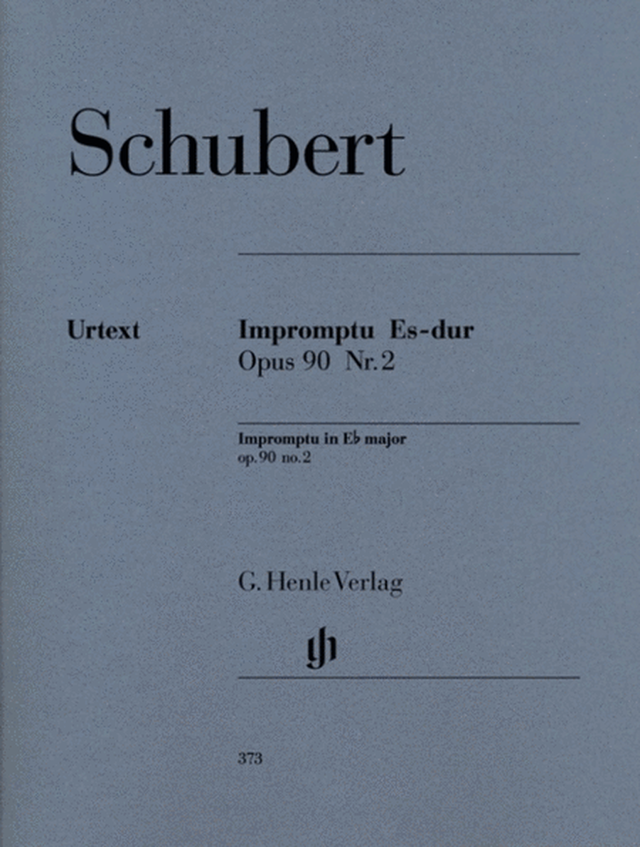 Schubert - Impromptu E Flat Major Op 90 No 2