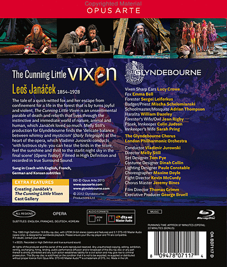 Cunning Little Vixen (Blu-Ray)