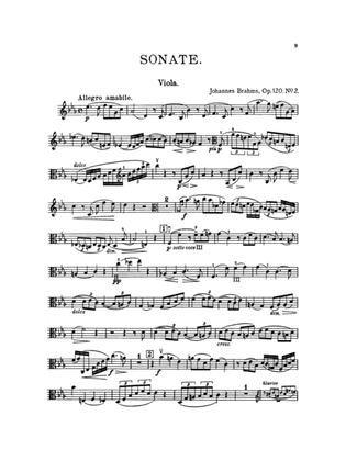 Book cover for Brahms: Two Sonatas, Op. 120