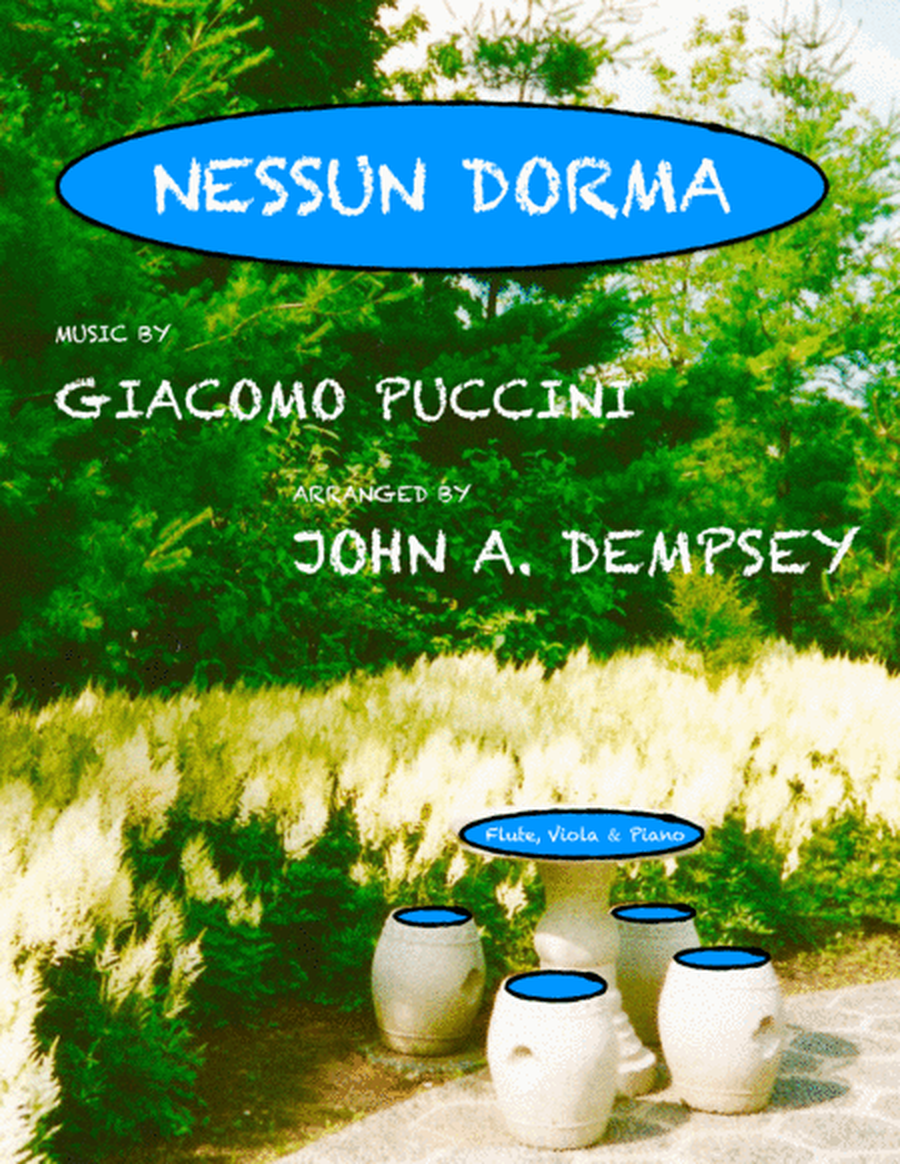 Nessun Dorma (Trio for Flute, Viola and Piano) image number null