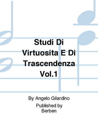 Book cover for Studi Di Virtuosità E Di Trascendenza Vol. 1