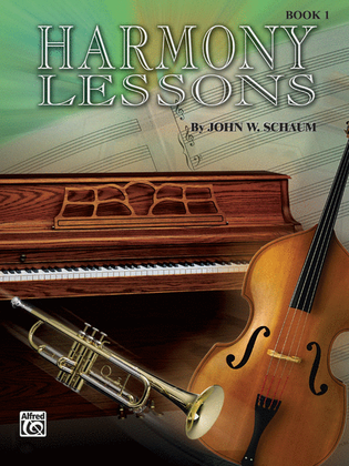 Book cover for Harmony Lessons, Book 1