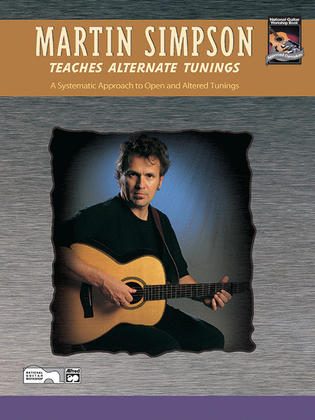 Book cover for Martin Simpson Teaches Alternate Tunings