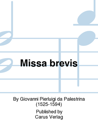 Book cover for Missa brevis