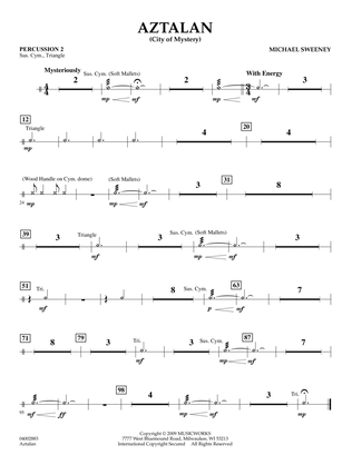 Aztalan (City of Mystery) - Percussion 2