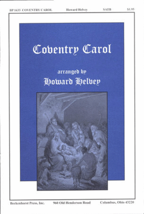 Book cover for Coventry Carol