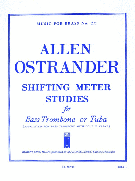 Shifting Meter Studies (trombone-bass Solo)
