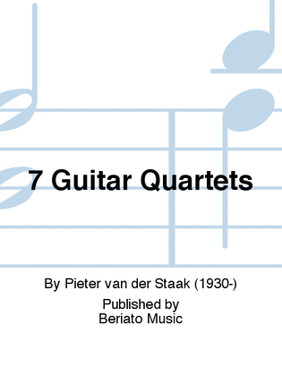 Book cover for 7 Guitar Quartets