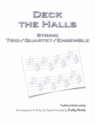 Book cover for Deck the Halls - String Trio/Quartet/Ensemble