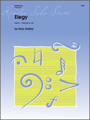 Book cover for Elegy