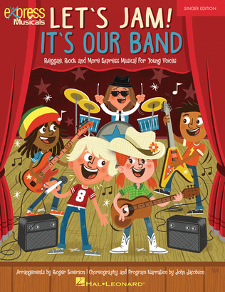 Book cover for Let's Jam! It's Our Band