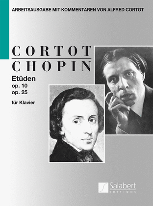 Book cover for Etüden op. 10 & op. 25