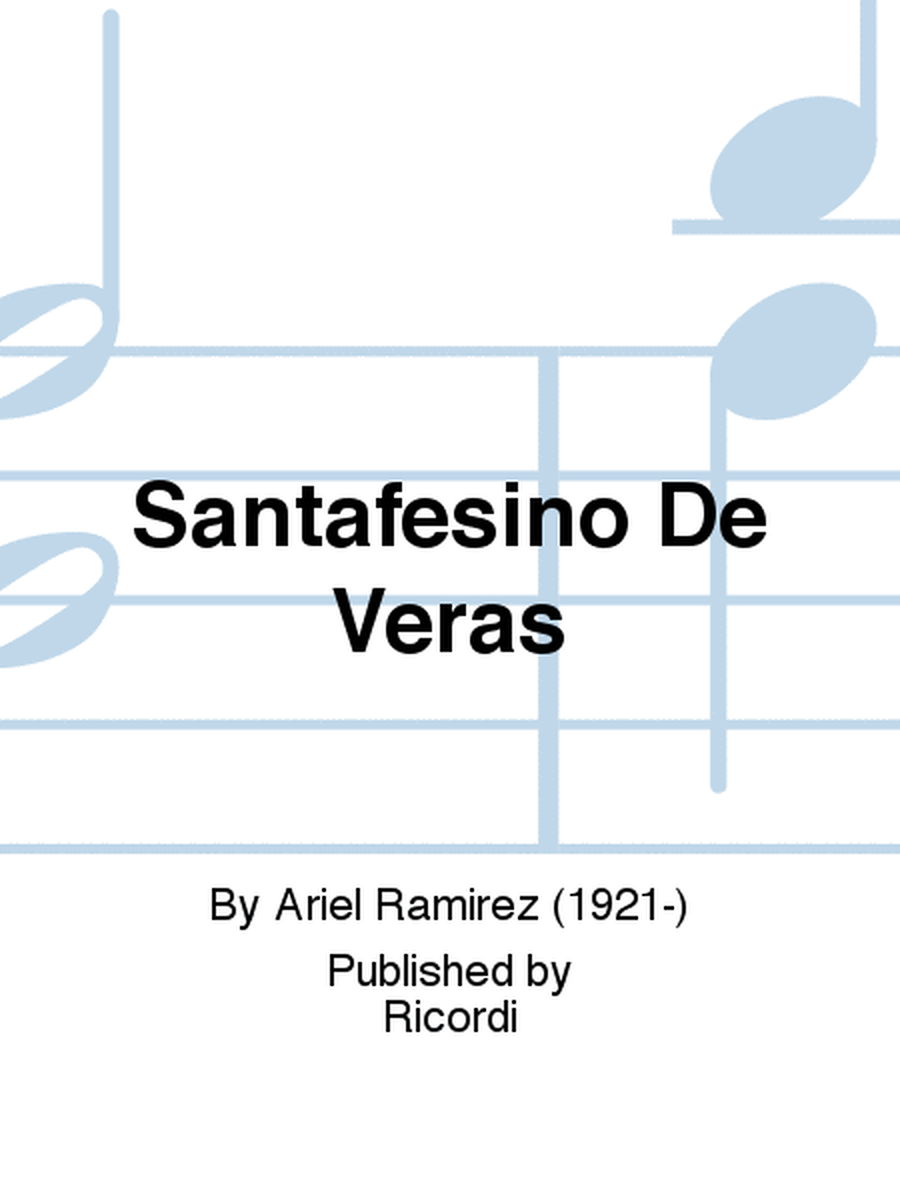 Santafesino De Veras