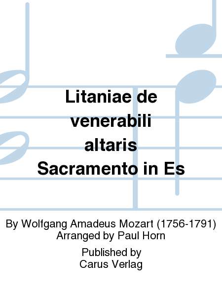 Litaniae de venerabili altaris Sacramento in Es