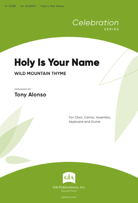 Book cover for Holy Is Your Name