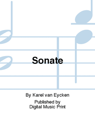 Book cover for Sonate