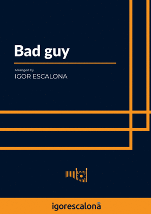 Book cover for Bad Guy