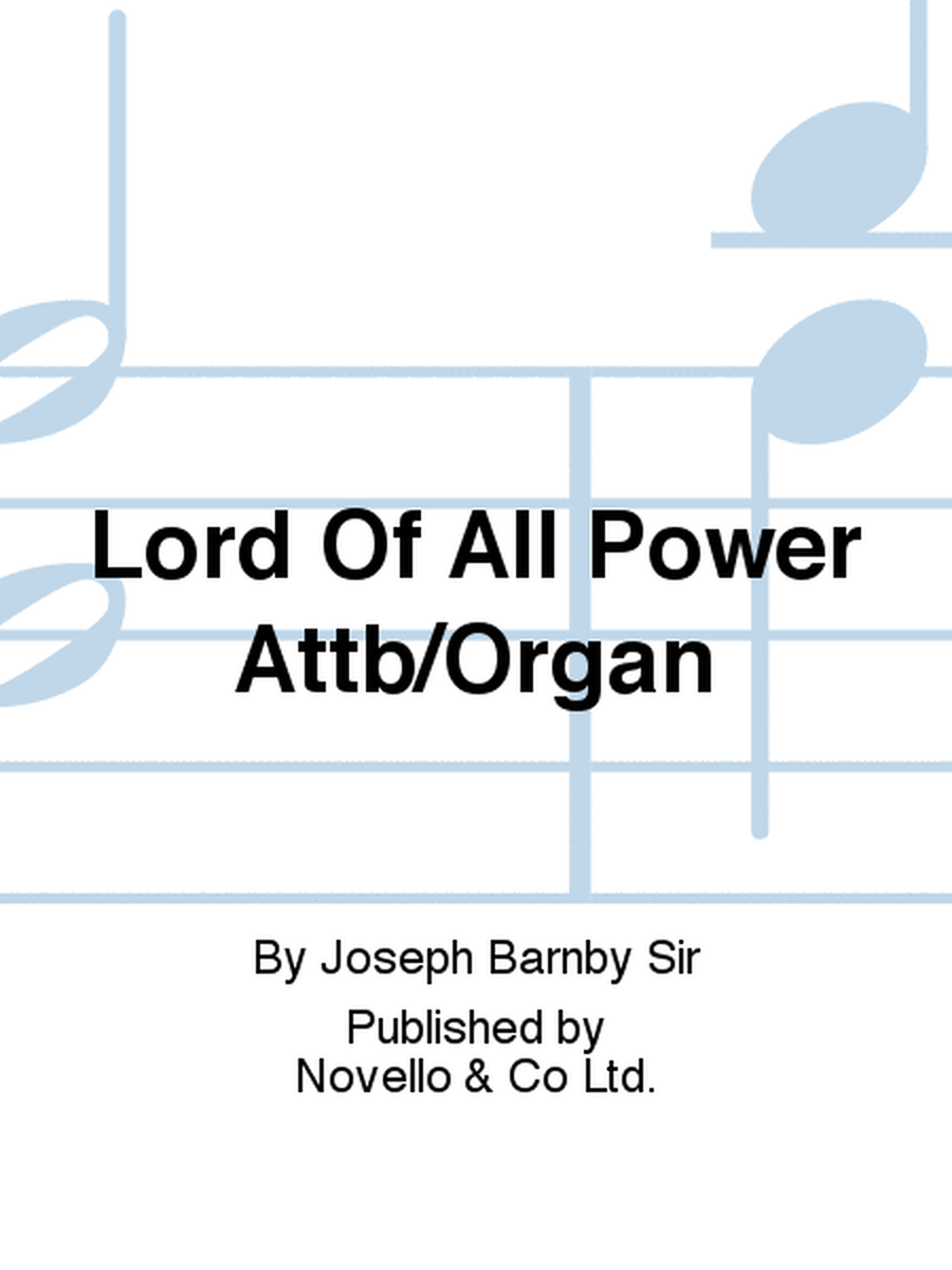 Lord Of All Power Attb/Organ