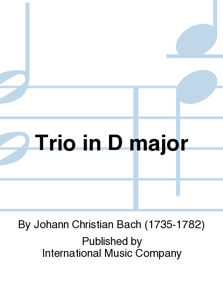 Johann Christian Bach: Trio in D major (RIEMANN-LYMAN)