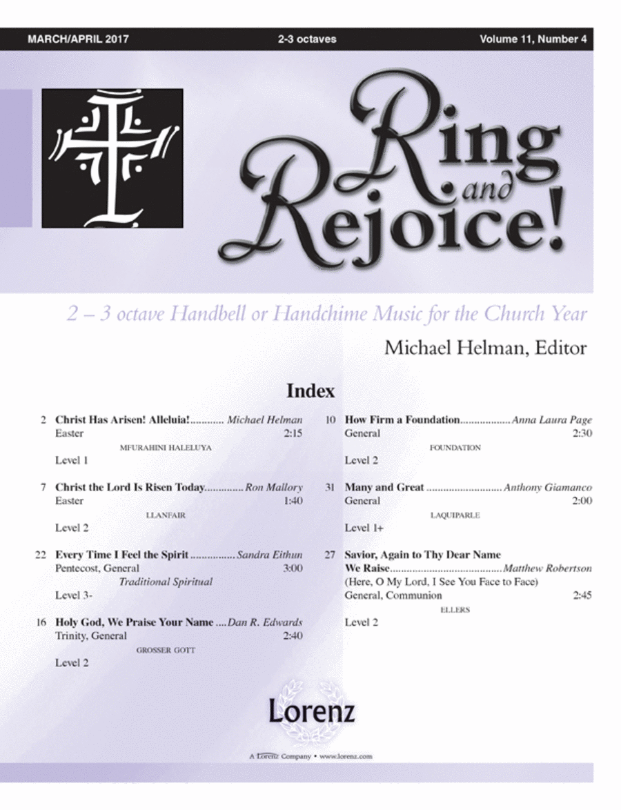 Ring and Rejoice! Mar/Apr 2017 - Magazine Issue