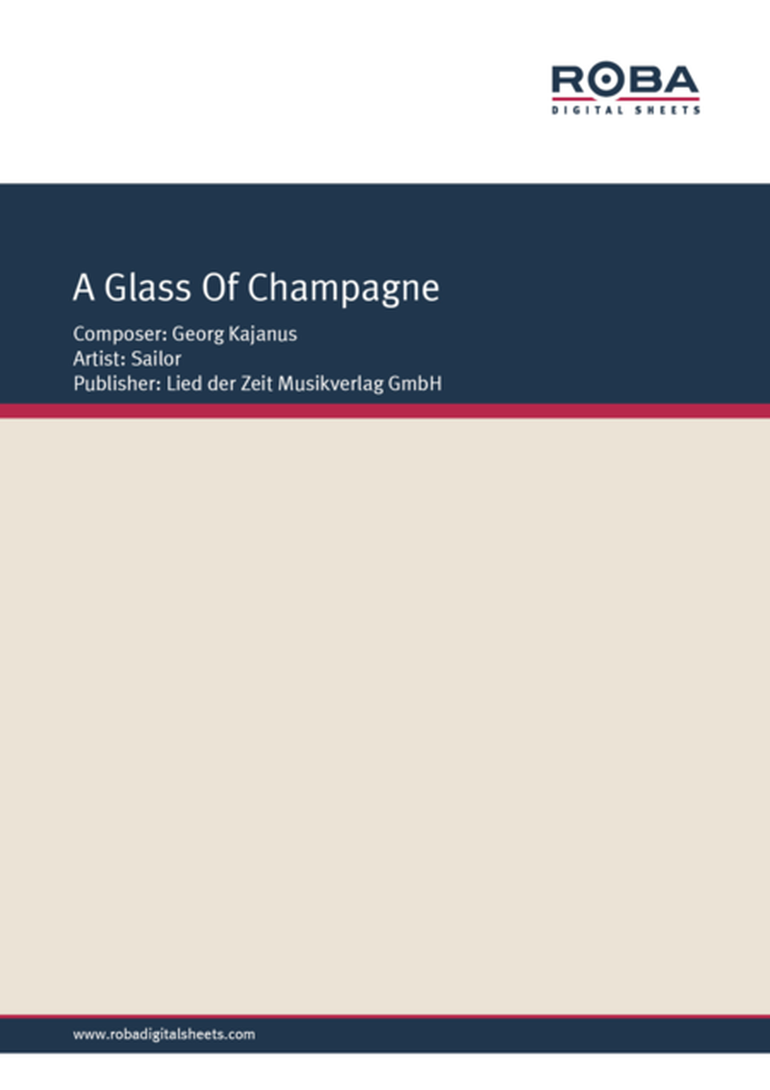 A Glas of Champagne